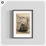 At the Prado I - エドゥアール マネ Poster.