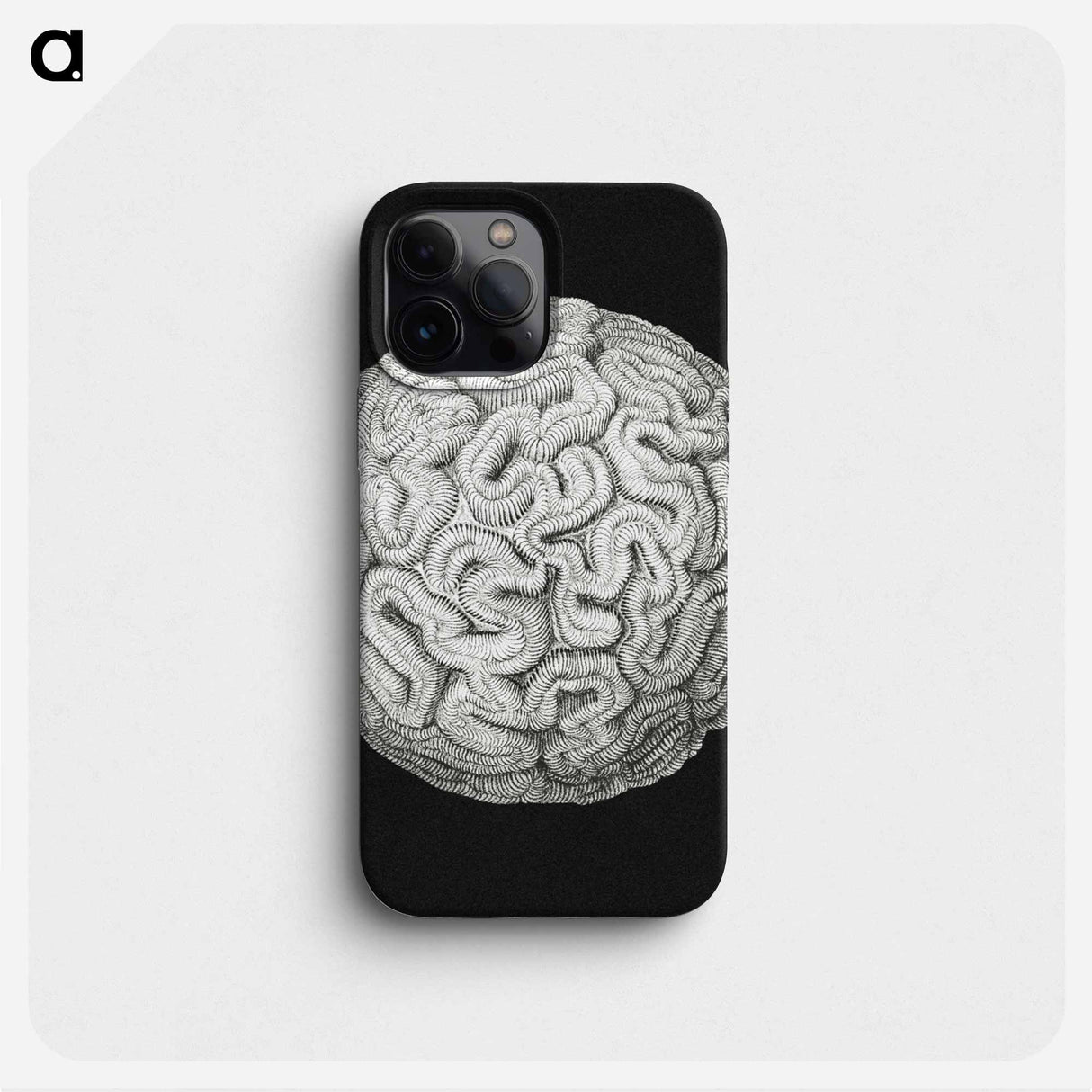 Vintage coral marine life illustration - エルンスト ヘッケル Phone Case.