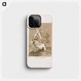 To Rise and to Fall - Francisco de Goya Phone Case.