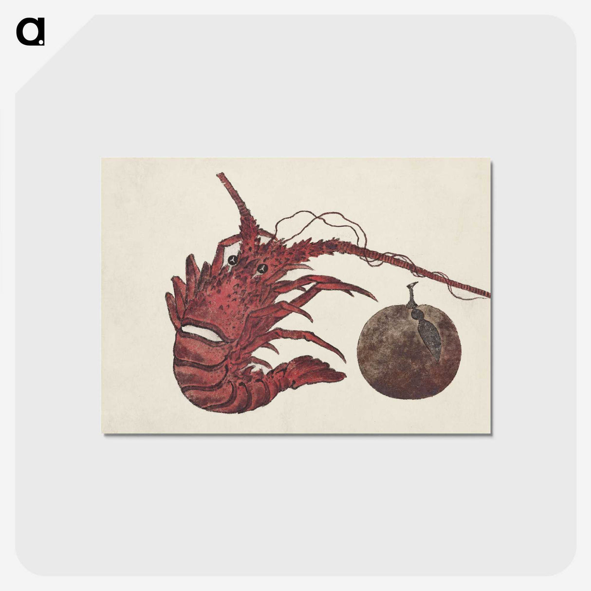 2-92_Katsushika-Hokusai_postcard