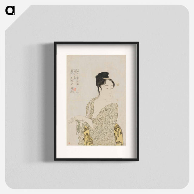 アートポスター-Fancy-free Type - 喜多川 歌麿 Poster.