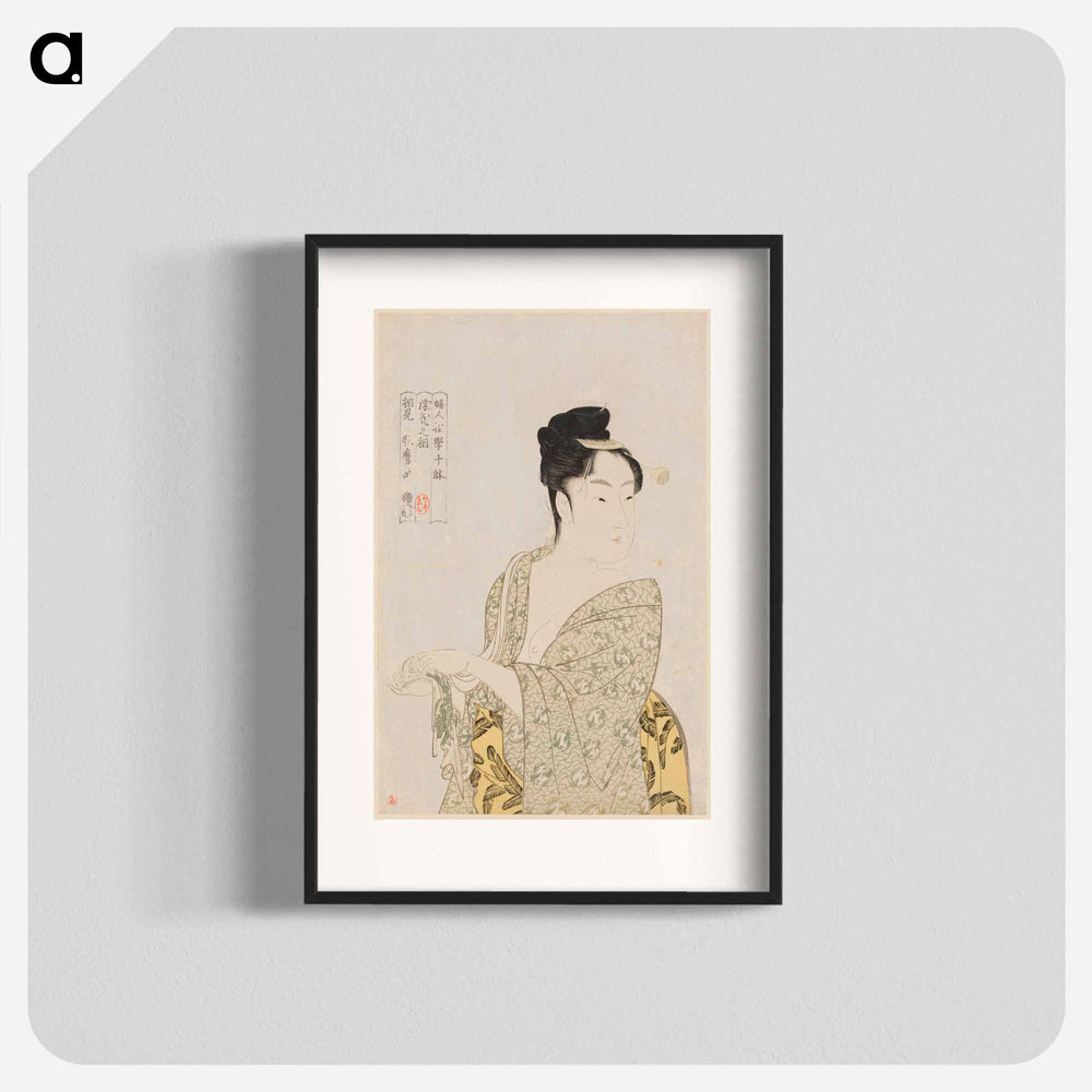 Fancy-free Type - 喜多川 歌麿 Poster.