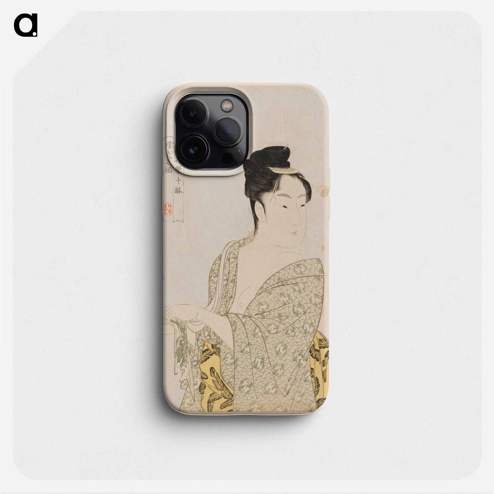 Fancy-free Type - 喜多川 歌麿 Phone Case.