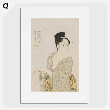 アートポスター-Fancy-free Type - 喜多川 歌麿 Poster.