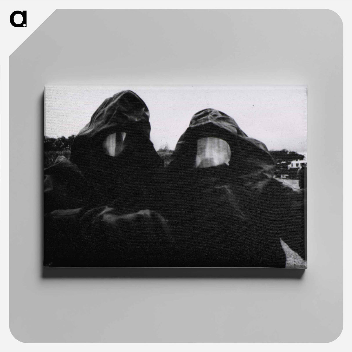 アートパネル-Public Health Workers in Protective Suits
 - 国立医学図書館 Canvas.