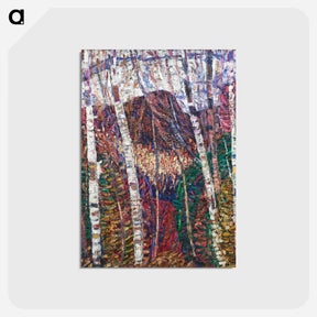 アートポストカード-White Birches
 - セントルイス美術館 Postcard.