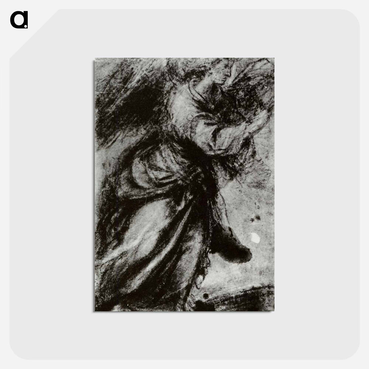 アートポストカード-Angel of the Annunciation - ティツィアーノ ヴェチェッリオ Postcard.