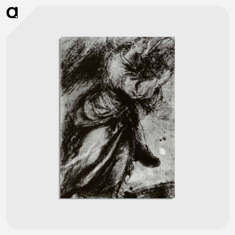 アートポストカード-Angel of the Annunciation - ティツィアーノ ヴェチェッリオ Postcard.