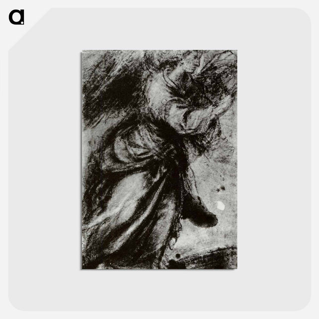 アートポストカード-Angel of the Annunciation - ティツィアーノ ヴェチェッリオ Postcard.