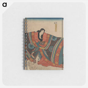 アートメモ帳-Taira no munemori mikazuki osen ebizako no jū - 歌川 国芳 Memo.