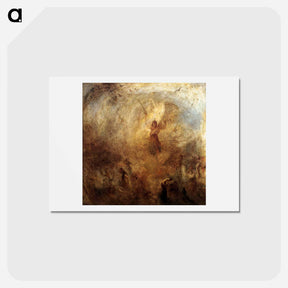アートポストカード-The Angel Standing in the Sun - ウィリアム ターナー Postcard.