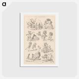 アートポストカード-Zoological Education
 - イェール大学アートギャラリー Postcard.