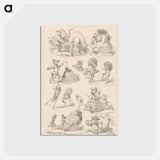 アートポストカード-Zoological Education
 - イェール大学アートギャラリー Postcard.