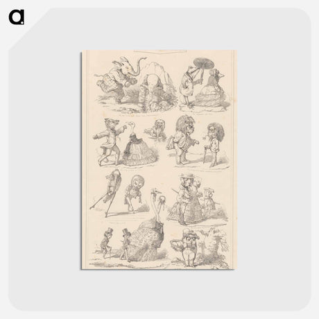 アートポストカード-Zoological Education
 - イェール大学アートギャラリー Postcard.