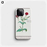 Cuckoo flower, Lychnis or Prickly nose, Lychnis coronaria - アンセルムス ボエティウス デ ブート Phone Case.