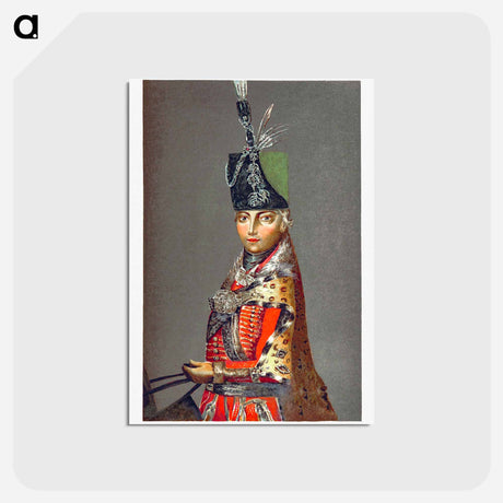 アートポストカード-Maria Terezia Hungarian Testor
 - 大英図書館 Postcard.