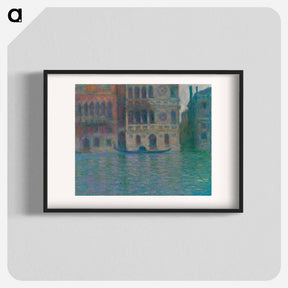 アートポスター-Venice, Palazzo Dario - クロード モネ Poster.