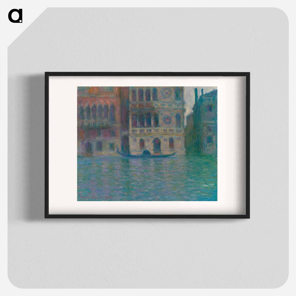 Venice, Palazzo Dario - クロード モネ Poster.