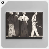 アートパネル-The Tennis Player
 - クリーブランド美術館 Canvas.