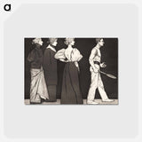 アートポストカード-The Tennis Player
 - クリーブランド美術館 Postcard.