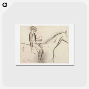 アートポストカード-Jockej - エドガー ドガ Postcard.