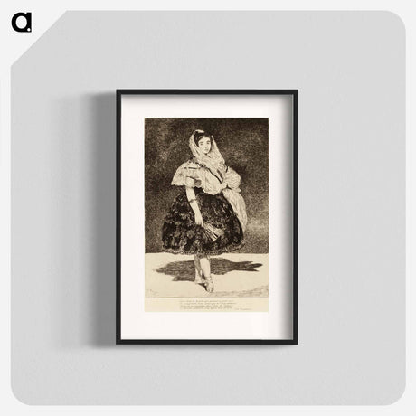 アートポスター-Lola de Valence - エドゥアール マネ Poster.