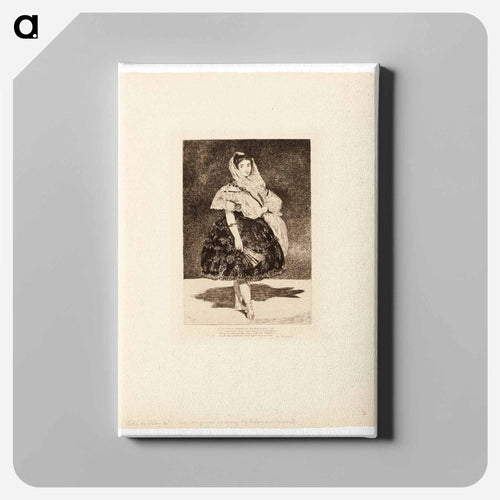 Lola de Valence - Edouard Manet Canvas.