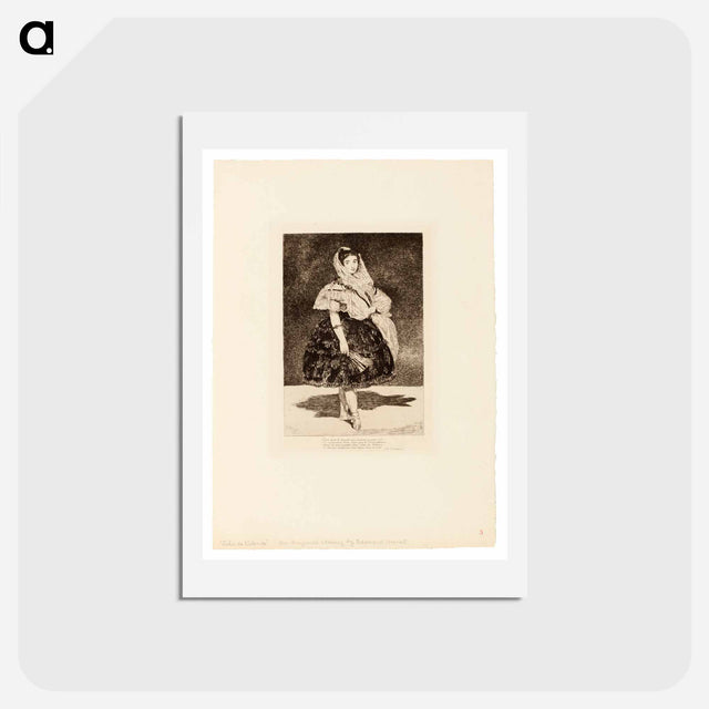 アートポストカード-Lola de Valence - エドゥアール マネ Postcard.