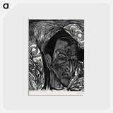 アートポストカード-The Fifth Bauhaus Portfolio: German Artists - エルンスト ルートヴィヒ キルヒナー Postcard.