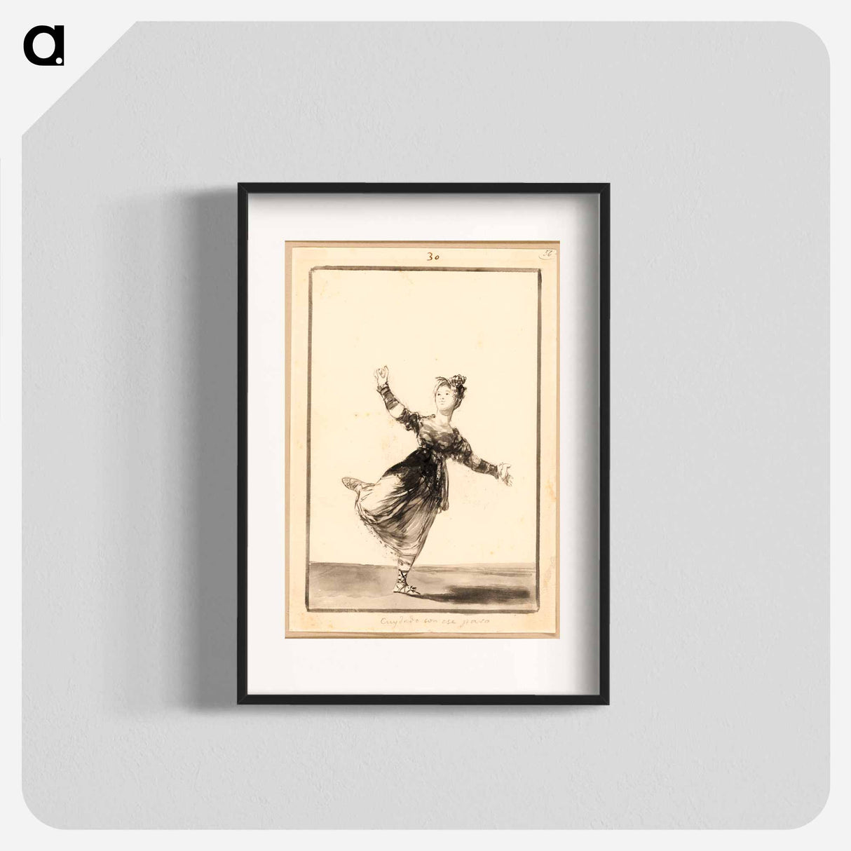 Be Careful with that Step! - フランシスコ デ ゴヤ Poster.