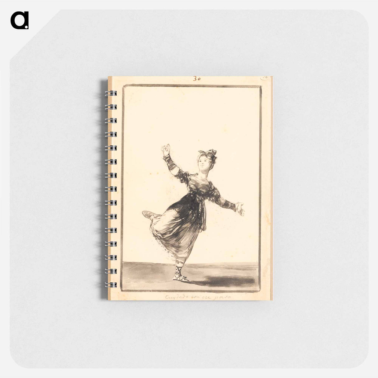 Be Careful with that Step! - Francisco de Goya Memo.