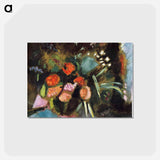 アートポストカード-Flowers - アンリ マティス Postcard.