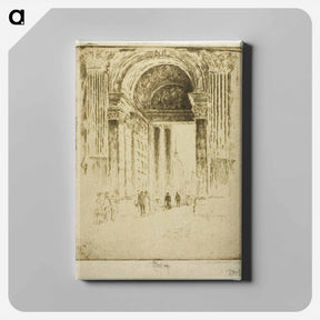 アートパネル-West Door, St. Paul's
 - ジョセフ ペネル Canvas.