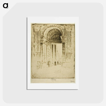 West Door, St. Paul's
 - ジョセフ ペネル Postcard.