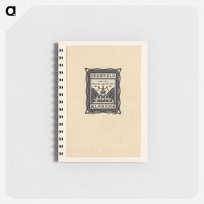 アートメモ帳-Ontwerp voor een ex libris van Heideveld te Laren by Julie de Graag - ユリー デ フラーハ Memo.