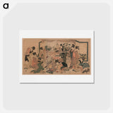 アートポストカード-Ebisuko - 喜多川 歌麿 Postcard.
