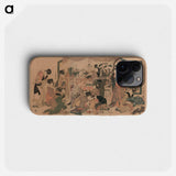Ebisuko - 喜多川 歌麿 Phone Case.