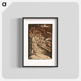 A Fisherman Drinking Beside His Canoe - ポール ゴーギャン Poster.