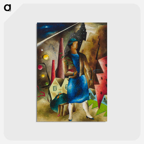 アートポストカード-The Eviction
 - セントルイス美術館 Postcard.