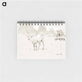 Sheep Grazing in a Field - ウィンスロー ホーマー Memo.
