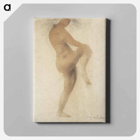 アートパネル-Female Nude Dancing
 - イェール大学アートギャラリー Canvas.