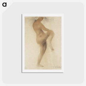 アートポストカード-Female Nude Dancing
 - イェール大学アートギャラリー Postcard.