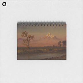 アートメモ帳-Mount Hood - アルバート ビアスタット Memo.