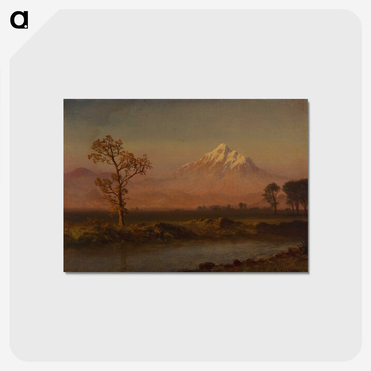 2-94_Albert-Bierstadt_postcard
