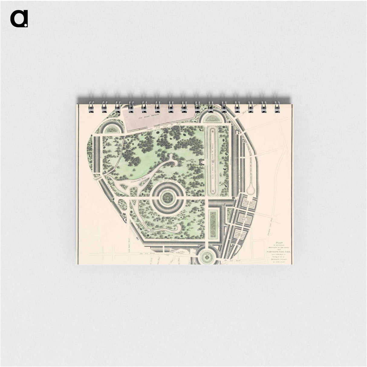 The cartographic report of his majesty’s woods, forests, and land revenues - アンティーク地図 Memo.