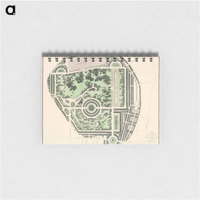 アートメモ帳-The cartographic report of his majesty’s woods, forests, and land revenues - アンティーク地図 Memo.