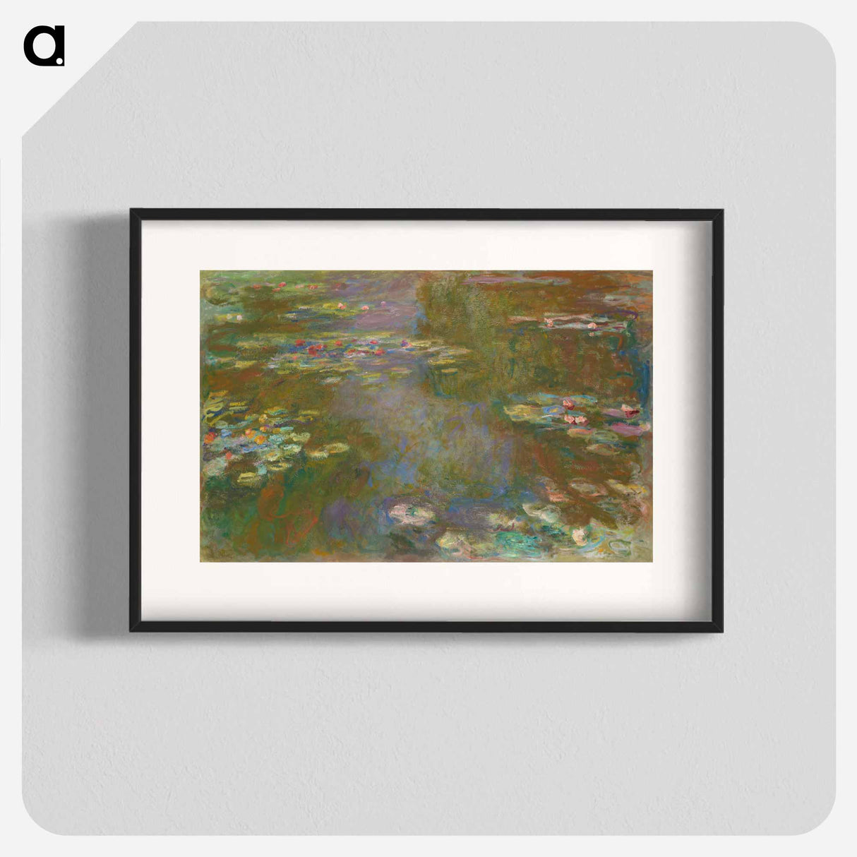 Water Lily Pond - Claude Monet Poster.