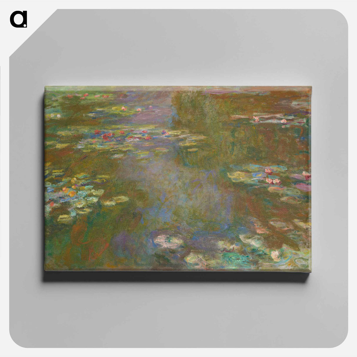 Water Lily Pond - クロード モネ Canvas.