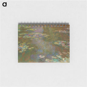 アートメモ帳-Water Lily Pond - クロード モネ Memo.