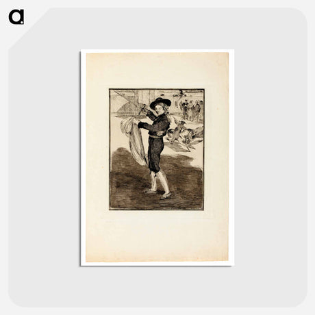 アートポストカード-Victorine Meurent in the Costume of an "Espada" - エドゥアール マネ Postcard.